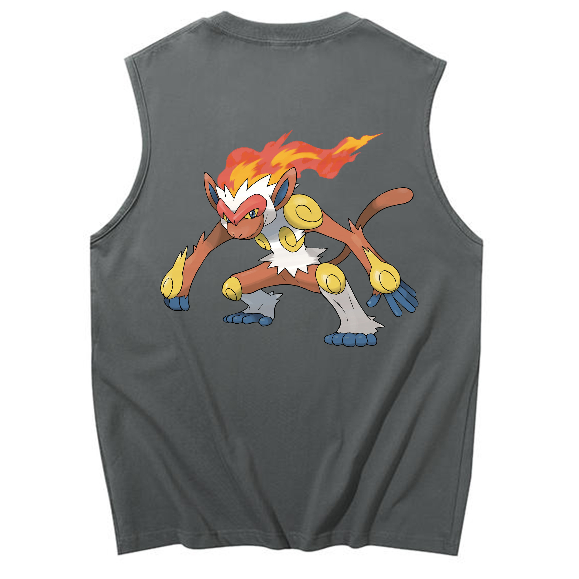 （画像用） ポケットモンスター Pokémon コットン100％タンクトップ（背面プリント）